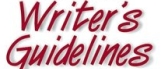 Writers Guidelines